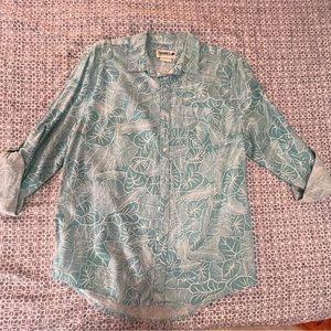 Beachy button down long sleeve